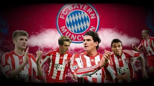 Bayern Munich Red Team Art Wallpaper
