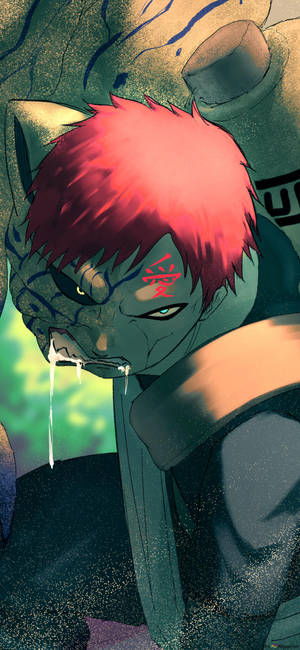 Be A Ninja With The Gaara Iphone! Wallpaper