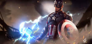Be As Cool As Captain America Wallpaper