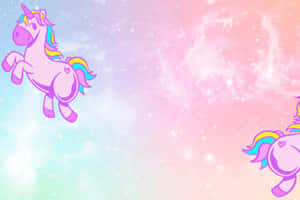 Be Dreamy And Explore The World Of Mystical Unicorns Wallpaper