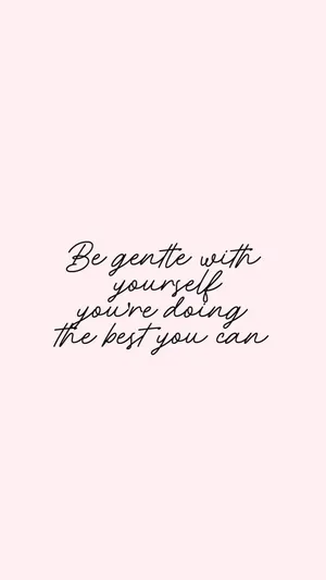 Be Grateful With Yourself You're Living The Best You Can Wallpaper