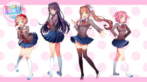 Be Part Of The Doki Doki Universe! Wallpaper