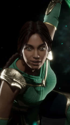 Be Prepared To Confront The Deadly And Lethal Mortal Kombat Jade Wallpaper