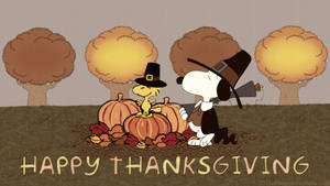 “be Thankful For Friends And Family This Thanksgiving.” Wallpaper