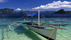 Beach Of Puerto Princesa Palawan Philippines Wallpaper