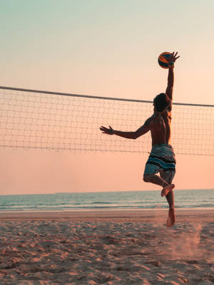 Beach Volley Hd Sports Wallpaper