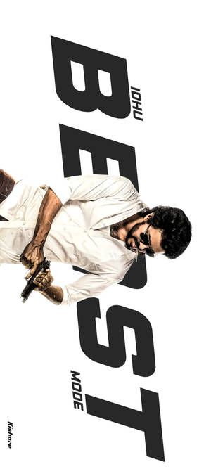 Beast Vijay New Blockbuster Film Wallpaper