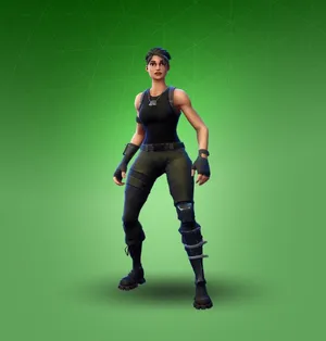 Beautiful Commando Fortnite Skin Wallpaper