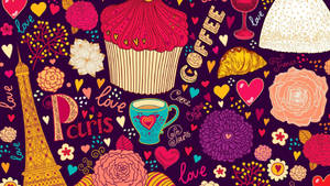 Beautiful Cute Cafe Poster Wallpaper
