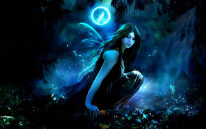 Beautiful Dark Fairy Wallpaper