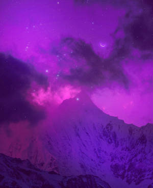 Beautiful Indigo Aesthetic Sky Wallpaper