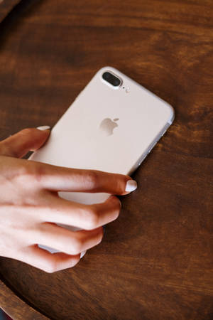 Beautiful Iphone White Nails Wallpaper