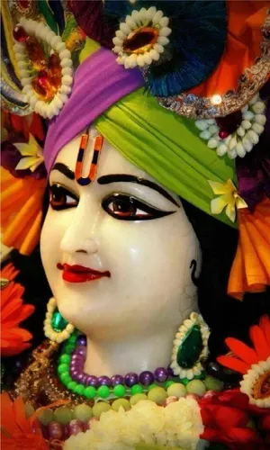 Beautiful Krishna Iskcon Juhu Wallpaper