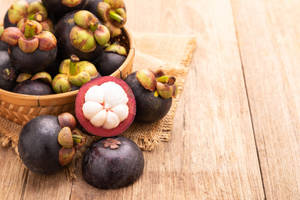 Beautiful Mangosteen Fruit Wallpaper