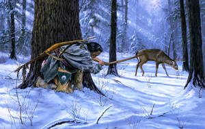 Beautiful Native Hunting Wallpaper