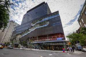 Beautiful Panorama Of The New School In New York City Wallpaper