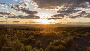 Beautiful Sky In Albuquerque Wallpaper