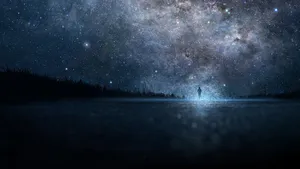 Beautiful Starry Night Sky Wallpaper