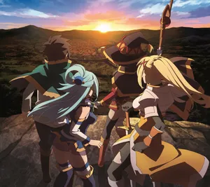 Beautiful Sunrise Konosuba Wallpaper