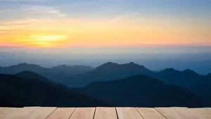 Beautiful Sunset Over The Calm Sea Wallpaper