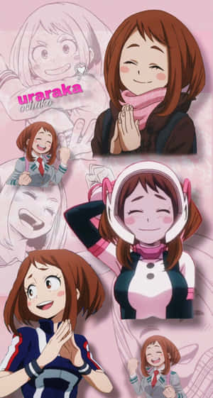 ]'beautiful Uraraka Aesthetic Wallpaper