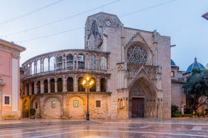 Beautiful Valencia Cathedral Wallpaper