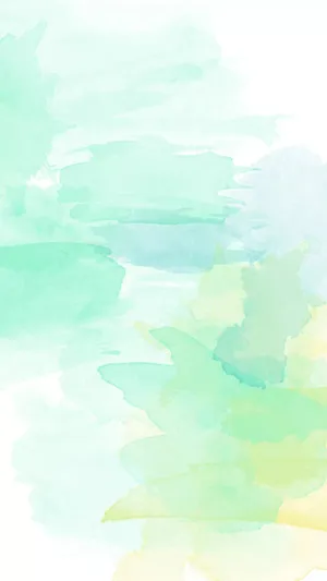 Beautiful Watercolor Painting In Iphone Wallpaper