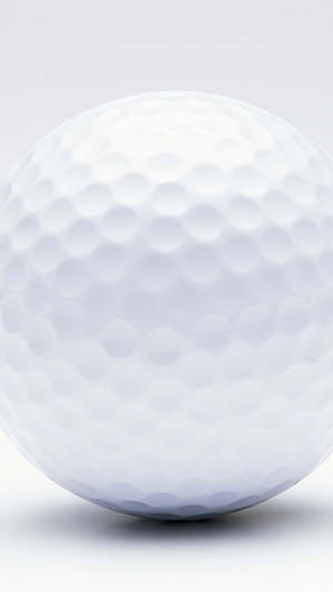 Beautifully Rendered Golf Ball For Desktop Wallpaper