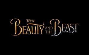 Beauty And The Beast Logo Wallpaper