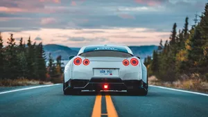 Beauty Meets Engineering In This Stunning Aesthetic Car Wallpaper