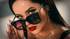 Becky G Dime Sunglasses Wallpaper