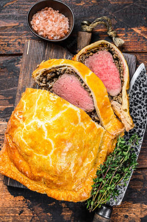 Beef Wellington Rock Salt Wallpaper