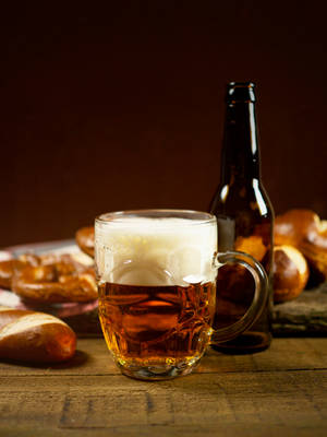 Beer And Bread Wallpaper