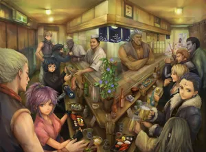 Beer And Sushi For Phantom Troupe Wallpaper