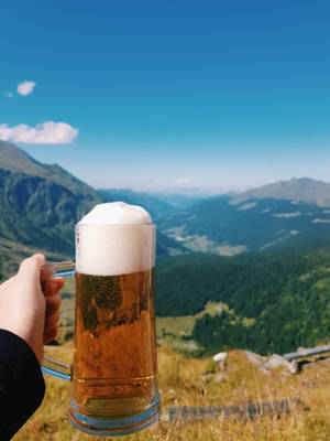 Beer In The Mountains Wallpaper