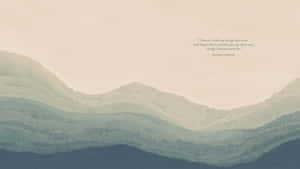 Beige Desktop Mountain Wallpaper