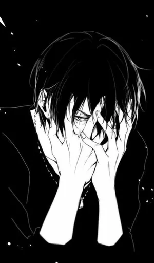 Being Alone Can Hardly Get Any Darker Wallpaper