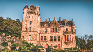 Belfast Castle Mansion Northern Ireland Wallpaper