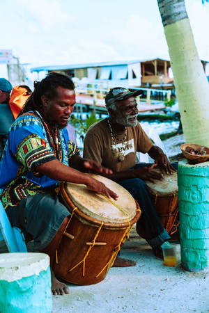 Belize Bongo Drum Wallpaper