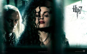 Bellatrix Lestrange And Lucius Malfoy Wallpaper