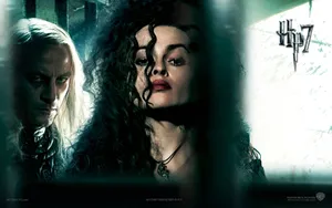 Bellatrix Lestrange And Lucius Malfoy Wallpaper