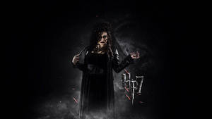 Bellatrix Lestrange Black Poster Wallpaper
