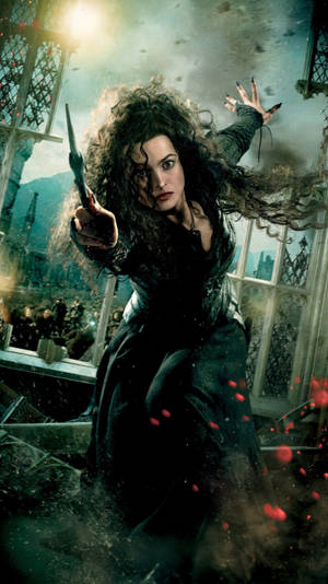 Bellatrix Lestrange Graphic Art Wallpaper