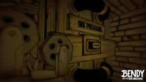 Bendy And The Ink Machine Brick Room Wallpaper