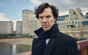 Benedict Cumberbatch As Sherlock Holmes Wallpaper