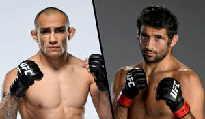 Beneil Dariush And Tony Ferguson Posing Wallpaper