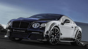 Bentley, Continental, Gt, Onyx, Tuning, Black, Front Wallpaper