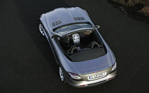 Benz 4k Top View Wallpaper