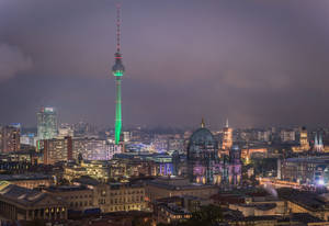 Berlin East City Of Lights Wallpaper