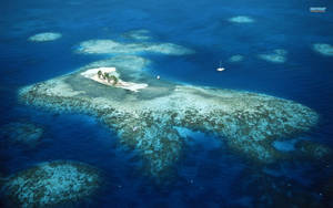 Bermuda Reef Island Wallpaper